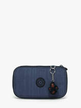 Pennenzak 1 Compartiment Back To School Kipling Blauw back to school K10999