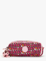 Trousse 3 Compartiments Back To School Kipling Rose back to school KI3560