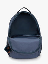 Rugzak 2 Compartimenten Met 15" Laptopvak Kipling Blauw back to school KI4275-vue-porte
