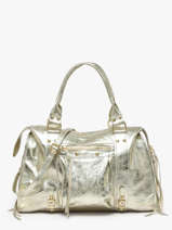 Schoudertas A4 Formaat Nine Leder Milano Goud nine NI24095O