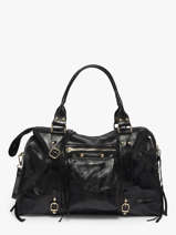 Sac Port� �paule A4 Nine Cuir Milano Noir nine NI24095O