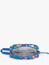 Trousse 1 Compartiment Back To School Jansport Bleu mini bag EA5BJ4-vue-porte