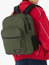 Sac � Dos Morius 2 Compartiments + Pc 15" Eastpak Vert authentic K40F-vue-porte