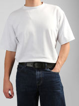 Ceinture Homme Lingo Cuir Von dutch Noir belt LINGO-vue-porte
