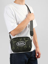 Sac Bandouli�re Mell Nylon Von dutch Vert bags MELL-vue-porte