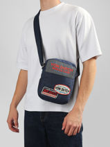 Cross Body Tas Von dutch Blauw bags ONYX-vue-porte