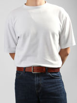 Ceinture Ajustable Von dutch Marron belt ACIDE-vue-porte