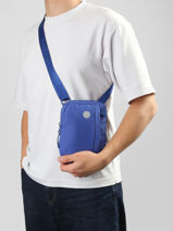 Cross Body Tas Serge blanco Blauw pop POP13010-vue-porte