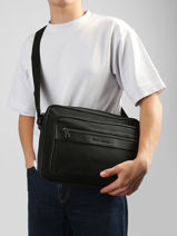 Cross Body Tas Tommy hilfiger Zwart th repreve AM14446-vue-porte