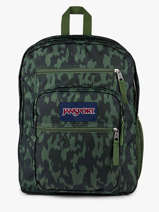 Rugzak 3 Compartimenten Met 15" Laptopvak Jansport Groen backpack EA5BAH