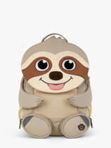 Mini Rugzak Affenzahn Beige large friends FAL