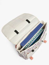 Cartable 2 Compartiments Rip curl Beige mixed 56WBA-vue-porte
