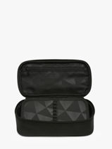 Pennenzak 1 Compartiment Satch Zwart pencil case 1203-vue-porte