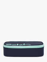 Pennenzak Pencil Case Satch Blauw pencil case 253
