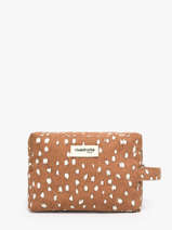 Trousse De Toilette Rivedroite Marron biche oh ma biche TOUXBICH