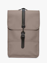 Backpack Mini - Rugzak 1 Compartiment Met 13" Laptopvak Rains Beige city 13020