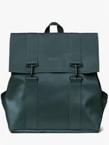 Msn Bag - Rugzak 1 Compartiment Met 15" Laptopvak Rains Blauw city 13300