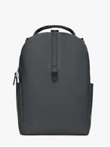 Clip Front Backpack - Rugzak 1 Compartiment Met 16" Laptopvak Rains Grijs city 14890