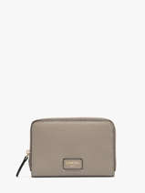 Portefeuille Ninon Leder Lancel Beige ninon A14081