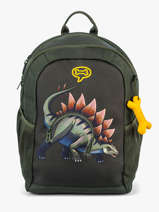 Sac � Dos 2 Compartiments Stones and bones Vert boys B