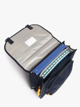 Boekentas 2 Compartimenten Lily Boys Stones and bones Blauw boys B-vue-porte