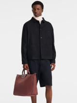 Longchamp Le pliage one Sac de voyage Rouge-vue-porte