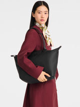 Longchamp Le pliage one Besace Noir-vue-porte