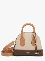 Cross Body Tas Belleville Leder Lancel Beige belleville A14328