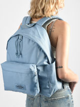 Sac � Dos Eastpak Bleu mono series A5BG4MON-vue-porte