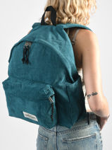 Sac � Dos Eastpak Bleu mono ribs A5BG4RIB-vue-porte