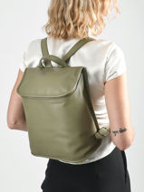 Longchamp Le foulonn� Rugzak Groen-vue-porte
