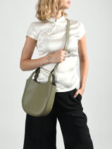 Longchamp Le foulonn� Cross body tas Groen-vue-porte