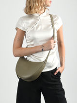Longchamp Le foulonn� Sac port� travers Vert-vue-porte
