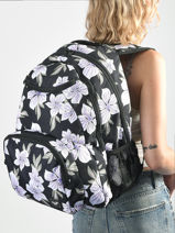 Sac � Dos 2 Compartiments Roxy Multicolore back to school RJBP4883-vue-porte