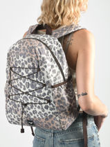 Sac � Dos 1 Compartiment Roxy Multicolore back to school RJBP5024-vue-porte