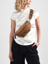 Heuptasje Leder Lauren ralph lauren Bruin dryden 31P15644-vue-porte