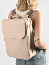 Rugzak Nuit�e Cluse Beige backpack CX035-vue-porte