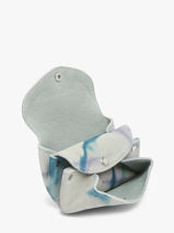 Portemonnee Leder Paul marius Veelkleurig tie & dye GUSTATIE-vue-porte