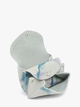 Portemonnee Le Gustave Tie & Dye Leder Paul marius Blauw tie & dye GUSTATIE-vue-porte