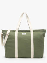 Sac Port� �paule Jean Coton Hindbag Vert best seller JEAN