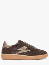 Sneakers Lee Uit Leder Semerdjian Groen women LEEE445