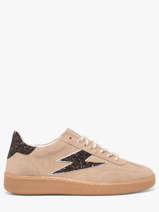 Sneakers Lee Uit Leder Semerdjian Roze women LEEE434