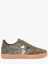 Sneakers Berlin Uit Leder Victoria Groen accessoires 1126223