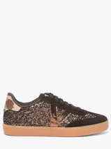 Sneakers Berlin Uit Leder Victoria Beige women 1126223