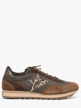 Sneakers Met Platformzool Cetti Bruin women SRA