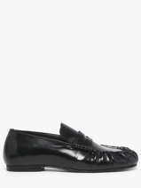 Mocassins En Cuir Alohas Noir women 10113501