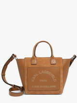 Sac � Main K Daily Cuir Karl lagerfeld Marron k daily B3W30094