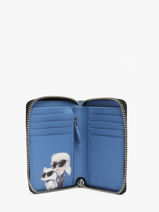 Portefeuille Karl lagerfeld Zwart k ikon B3W32031-vue-porte