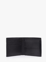 Portefeuille Leder Lacoste Zwart monogramme NH4400MR-vue-porte