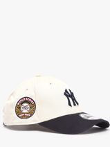 Casquette New era Beige new era 60856257-vue-porte